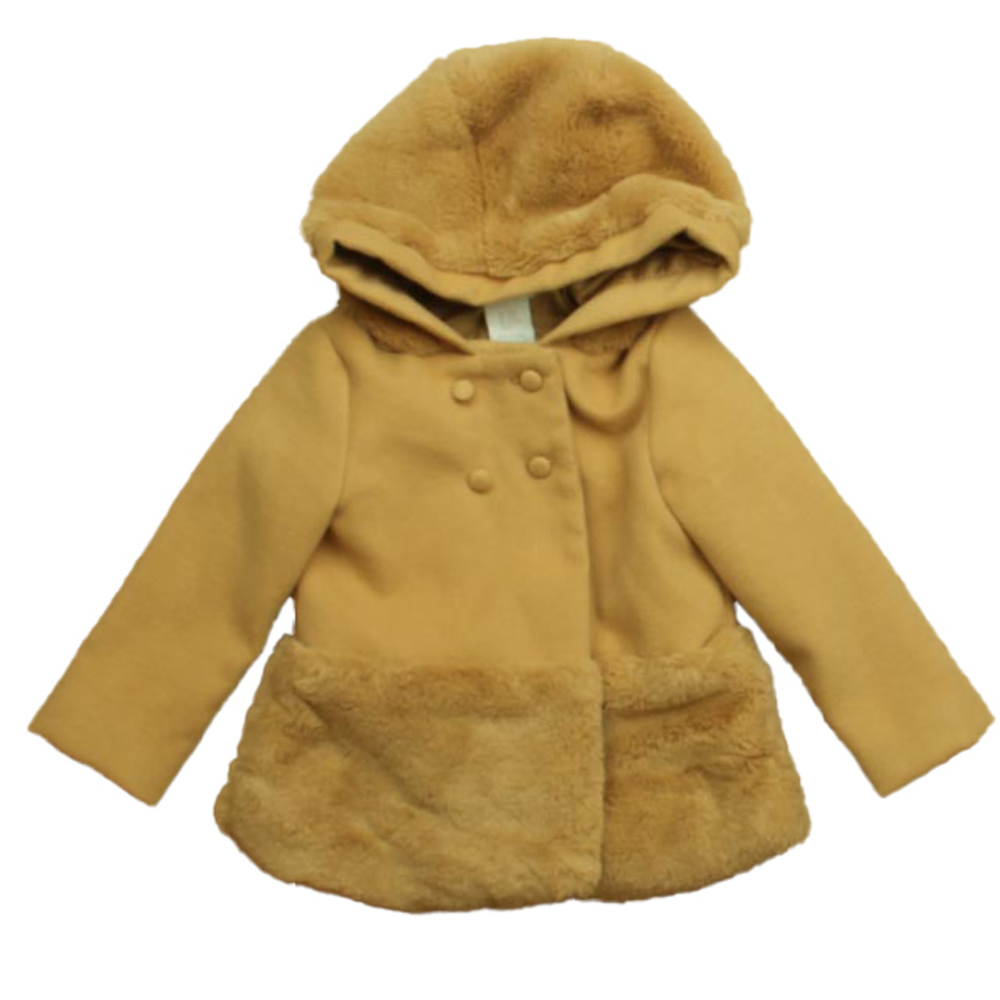 Tahari Girls Camel Jacket size: 24 Months